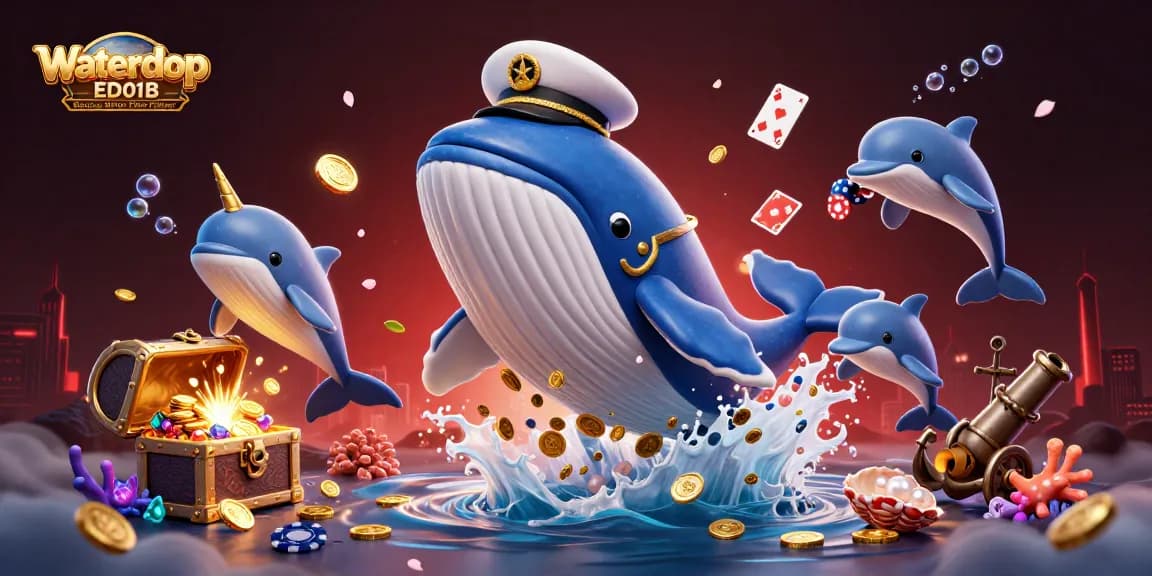 Play poker with the Waterdrop ED01B Electric Water Filter Pitcher as the centerpiece amid a sea of coins.