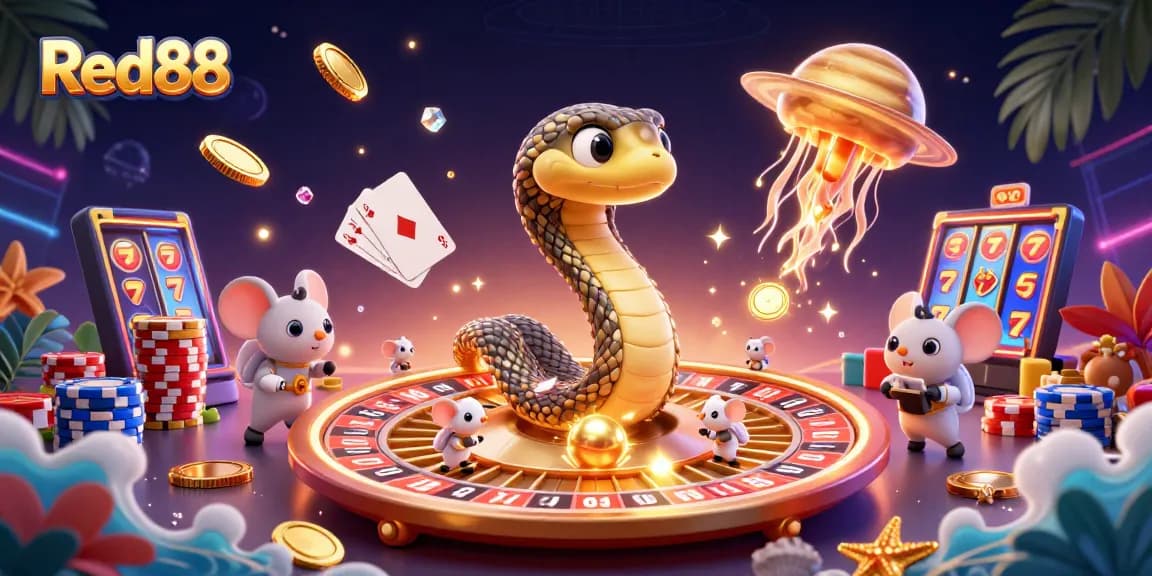 Experience exciting bets at Red88 with cosmic themes and dynamic gaming elements.