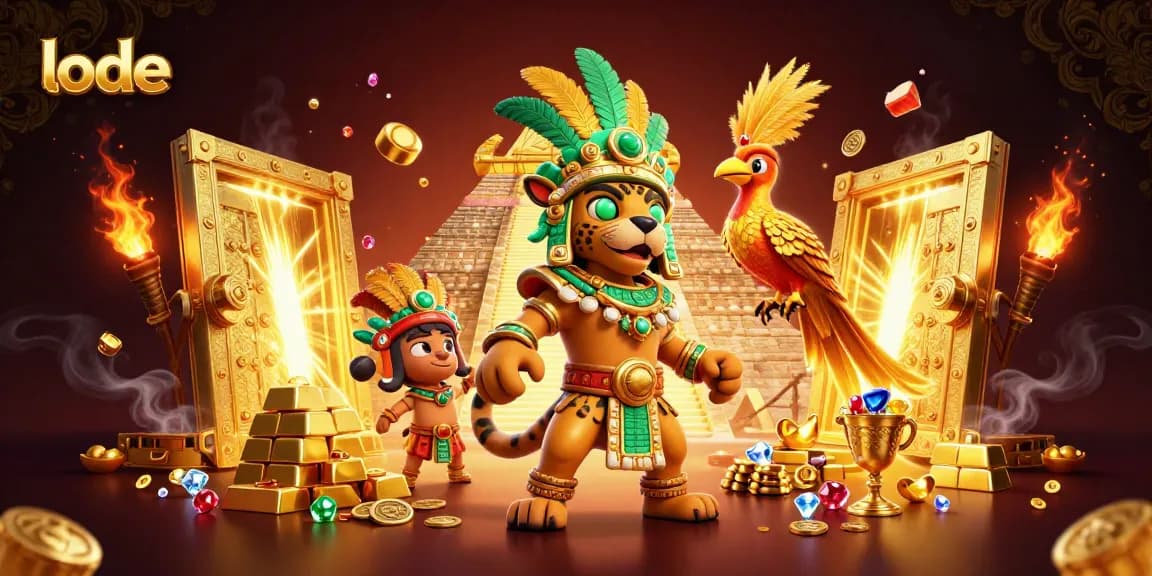 Experience the thrilling lode lottery with vibrant treasures and captivating characters.