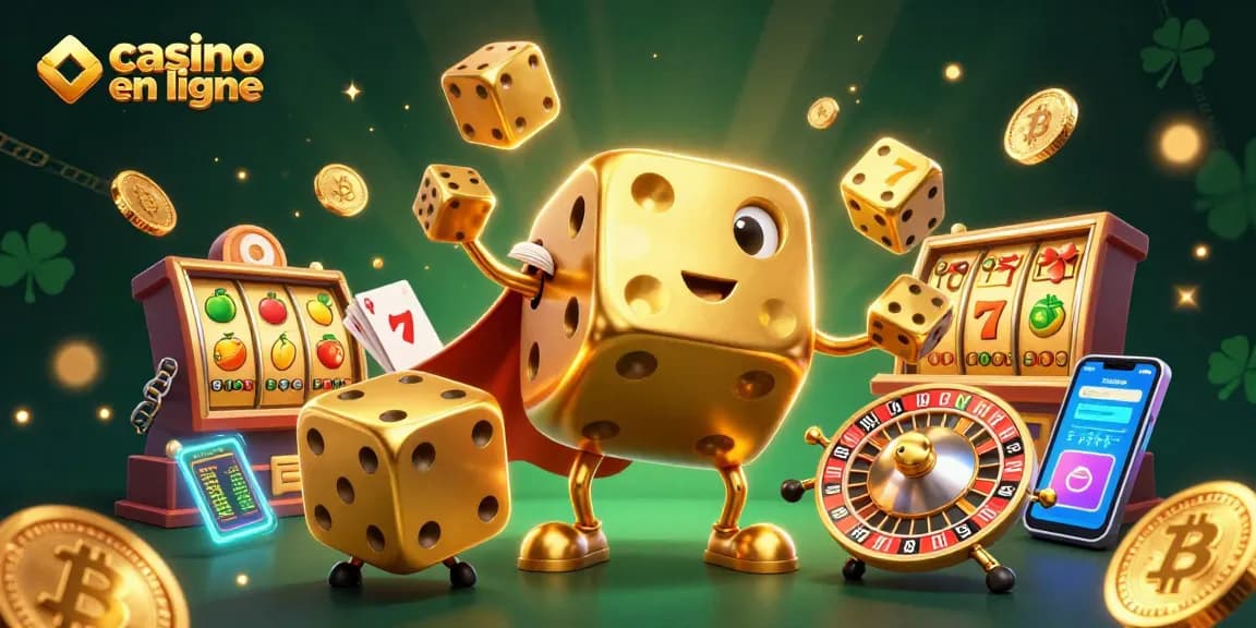 Casino en ligne : jouez avec des dés en or et gagnez gros !