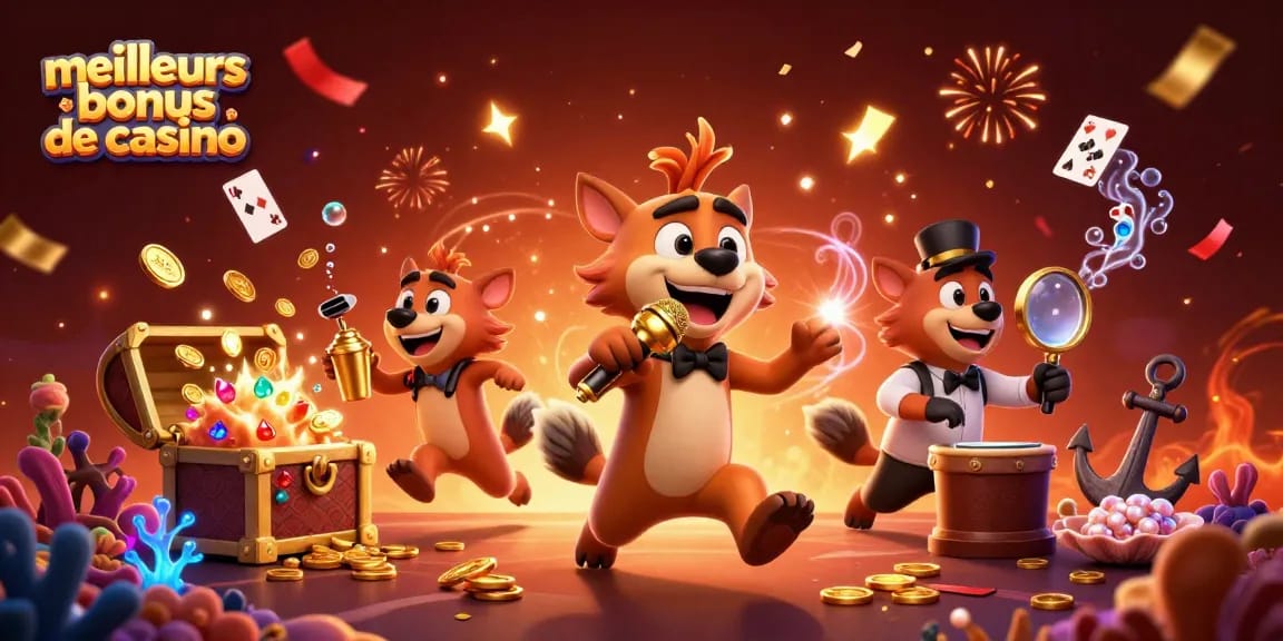 Découvrez les meilleurs bonus de casino en ligne, en jouant dans une ambiance riche et festive.