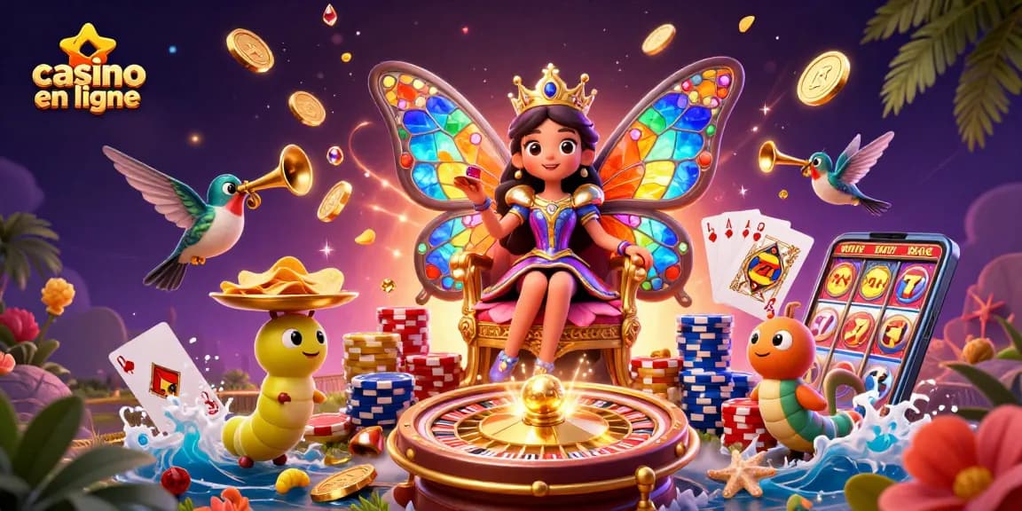 Réalisez vos gains avec nos jeux de casino en ligne captivants et colorés.