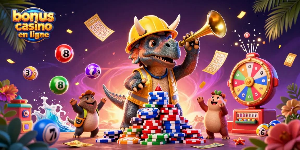 Vivez l'expérience passionnante des bonus casino en ligne avec des personnages animés et des éléments de jeu dynamiques