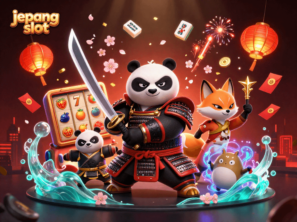 Experience the thrill of japan slot with samurai panda and ninja fox in an engaging casino adventure.