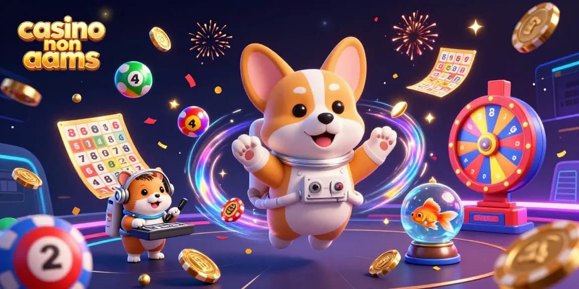 Gioca al casino non aams con un corgi astronauta e divertenti elementi di gioco spaziali