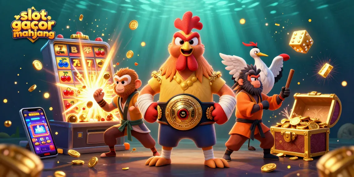 Experience the excitement of slot gacor mahjong with vibrant characters and jackpot elements in action.
