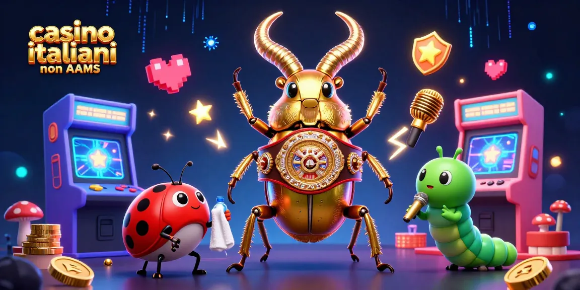 Vinci con i casino italiani non AAMS grazie a strategie e bonus vantaggiosi in un'illustrazione vivace.