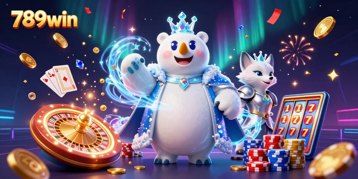 Engage with 789win's thrilling casino world featuring vibrant characters and dynamic gaming elements.