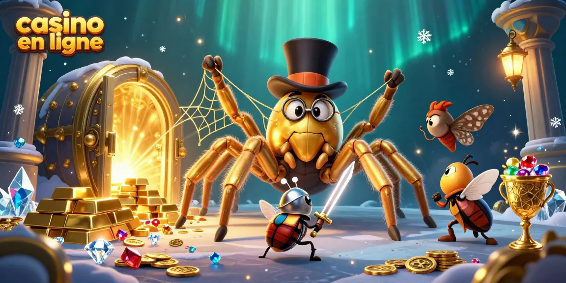 Profitez d'une expérience immersive de casino en ligne avec des créatures fascinantes et des trésors étincelants.