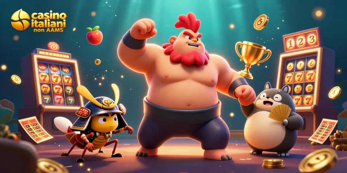 Gioca nei migliori casino italiani non AAMS con personaggi 3D divertenti e elementi di gioco ricchi.