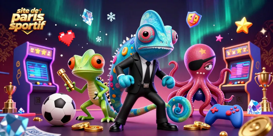 Pariez sur un site de paris sportif et profitez d'une ambiance dynamique avec des agents 3D et des éléments de jeu.
