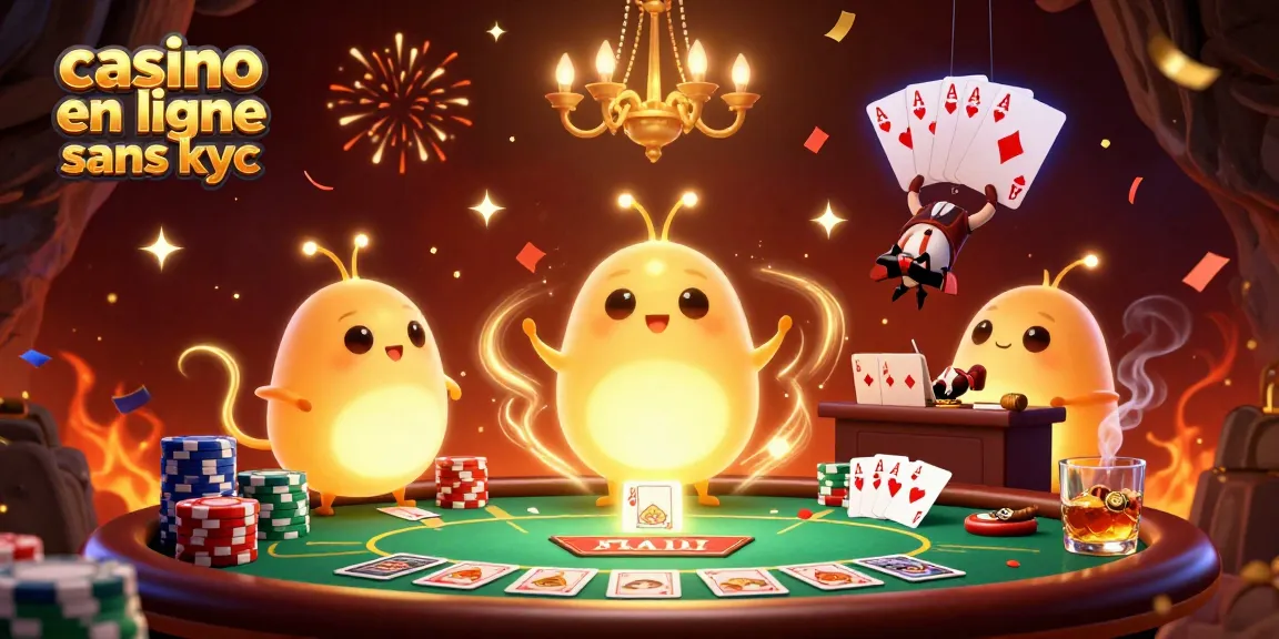 Gagnez de manière anonyme avec un casino en ligne sans KYC et ses jeux excitants.