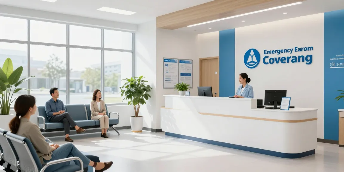 ACA emergency room coverage at a modern health clinic, showcasing compassionate patient care and insurance assistance.