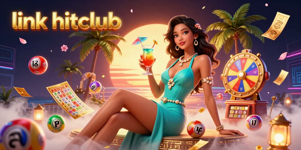 Experience vibrant casino excitement with link hitclub as lottery balls bounce, golden tickets flutter, and jackpot dreams come alive.