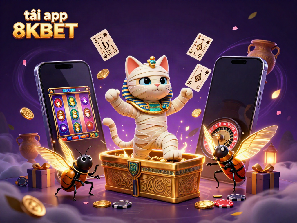 Experience thrilling gameplay as you tải app 8KBET to explore a vibrant casino with exciting games.