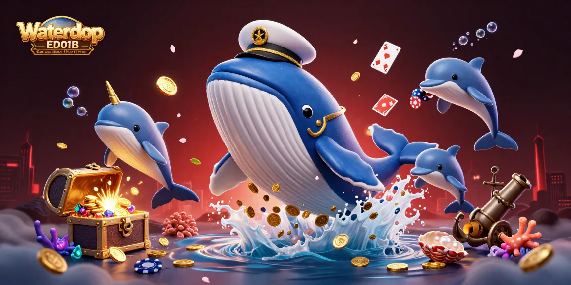 Play poker with the Waterdrop ED01B Electric Water Filter Pitcher as the centerpiece amid a sea of coins.