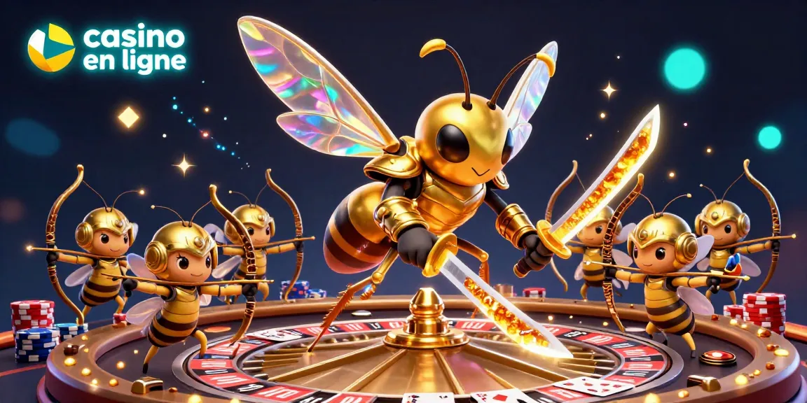 Vivez des aventures palpitantes avec le casino en ligne grâce à un hornet samouraï et des éléments de jeu captivants.
