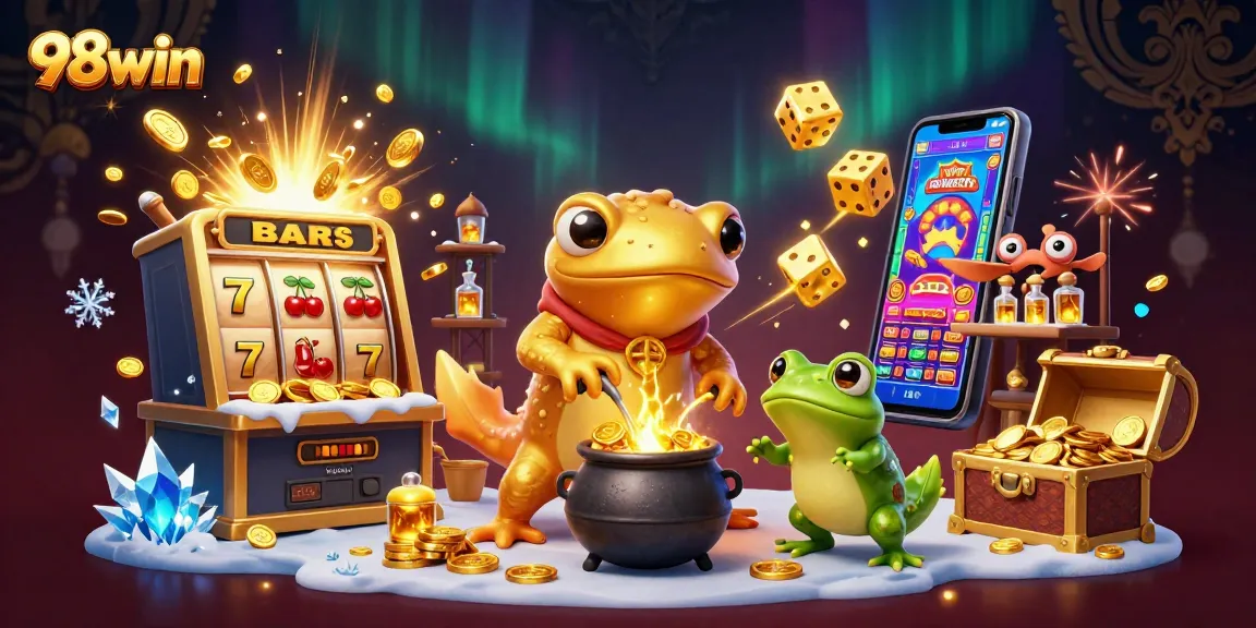 98win players enjoy stunning casino scenes with golden alchemist, dynamic jackpots, and exciting gaming elements.