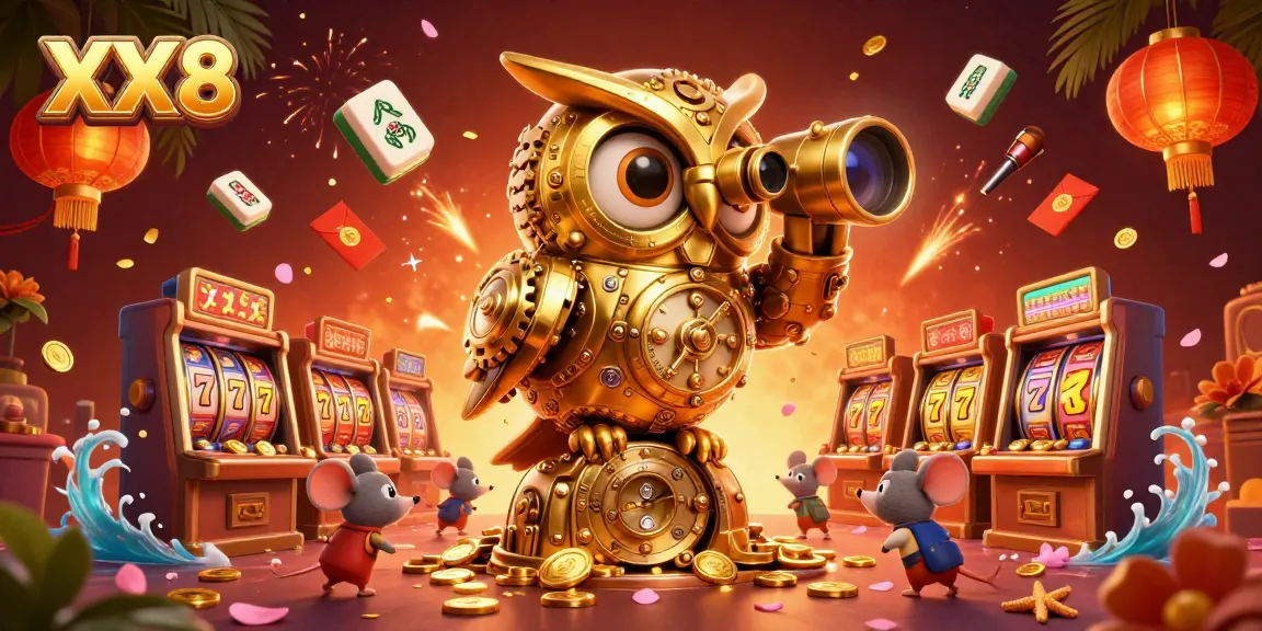 Experience the excitement of gaming at XX8 with a rich depiction of a bustling casino scene.