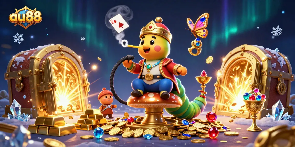 Experience exciting gameplay at au88 with vibrant casino-themed characters and elements.