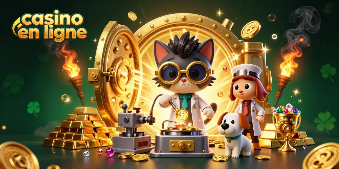 Casino en ligne : jouez et gagnez avec des machines à sous aux trésors dorés.