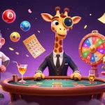 Gioca nei casino non AAMS con una giraffa stilosa e un bartender camaleonte.