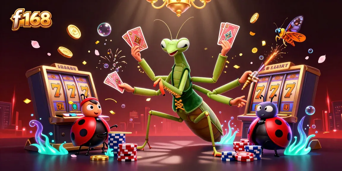 Experience the vibrant world of f 168 with thrilling slot reels, lucky symbols, and festive visuals.
