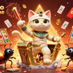 Apprenez à jouer au casino en ligne avec nos personnages amusants dans une scène dynamique.