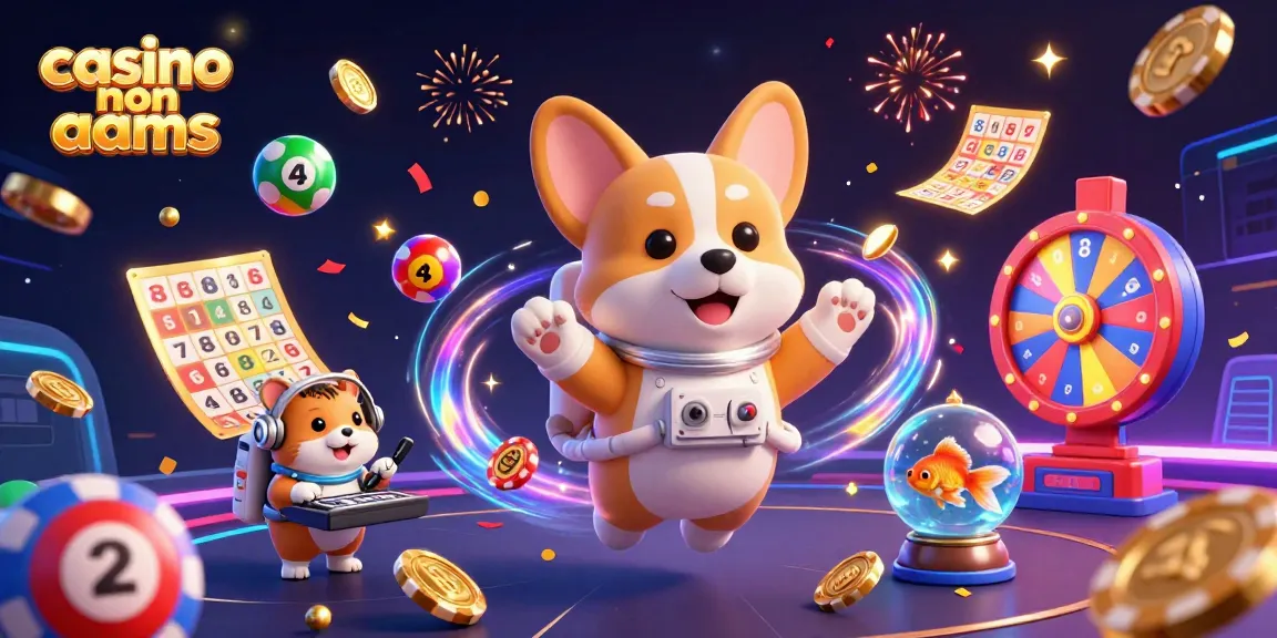 Gioca al casino non aams con un corgi astronauta e divertenti elementi di gioco spaziali