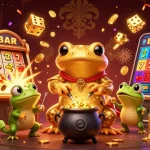 Experience the thrill of bonus de casino lolajack with vibrant casino-themed illustration featuring gold and excitement.