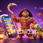 Experience thrilling wins with Bosjoko in this vibrant 3D casino scene featuring exciting slot games.