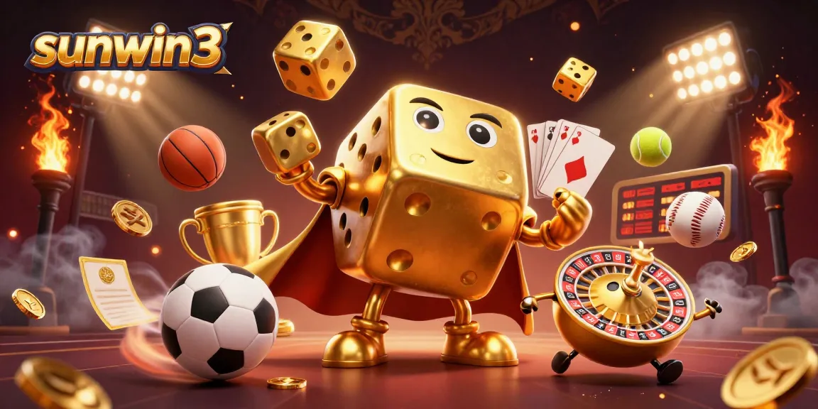 Experience the fun of betting with sunwin3 featuring dynamic dice and sports elements.