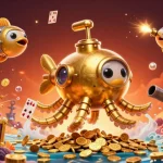 Experience thrilling gameplay and exciting interactions with uu88's vibrant 3D casino illustration.