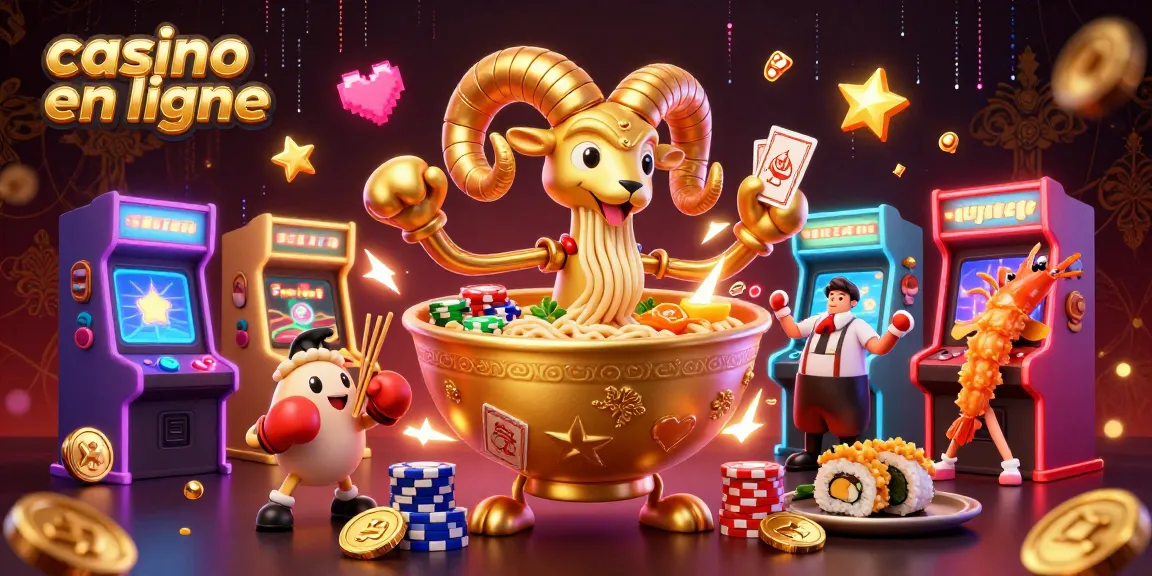 Animations de banque en ligne avec casino en ligne, personnages animés et machines à sous colorées.
