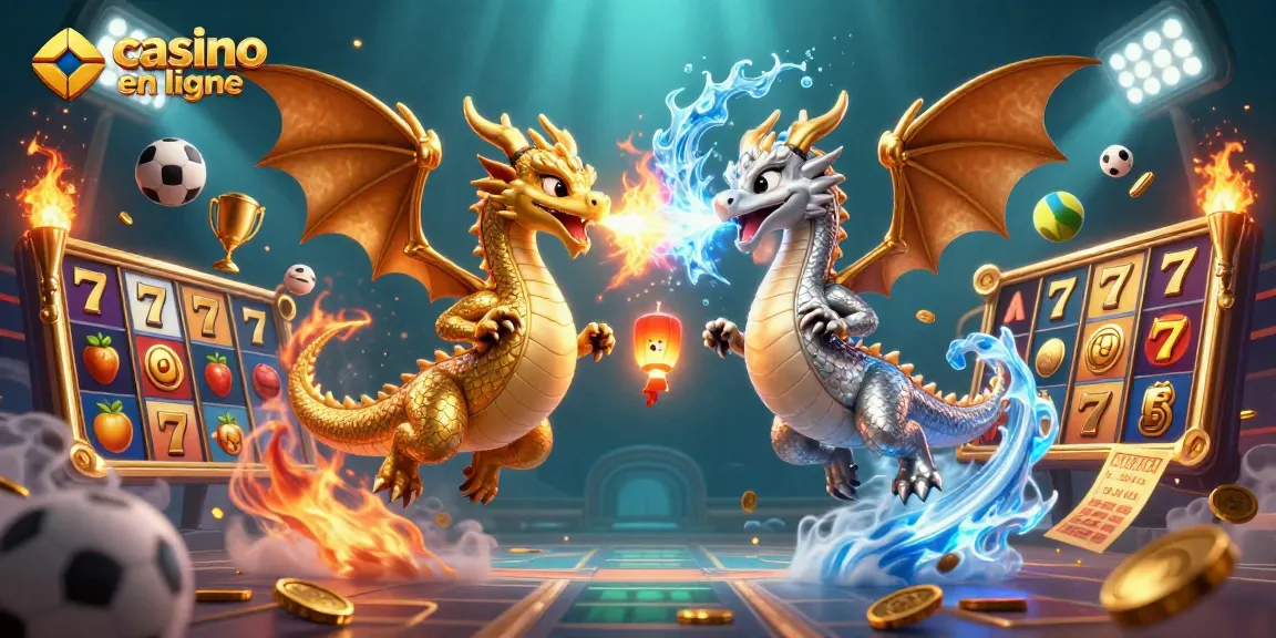Jouer dans un casino en ligne avec des dragons et des éléments de jeu captivants.