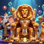 Découvrez le royaume du casino en ligne avec des personnages de jeu colorés et dynamiques.