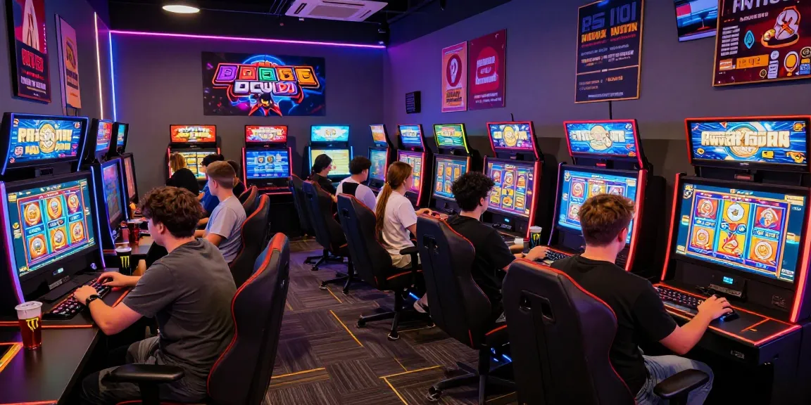 Players enjoying exciting slots on wd138 gaming platform in a vibrant lounge.