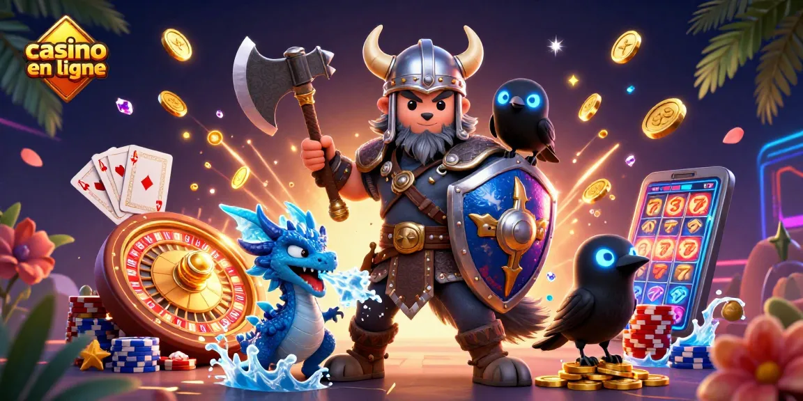 Profitez des jeux passionnants de casino en ligne avec des personnages dynamiques et des éléments riches.