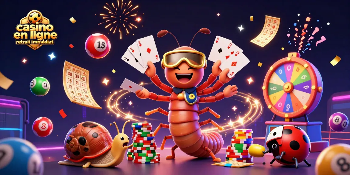 Venez découvrir la magie du casino en ligne retrait immédiat avec des personnages animés et des éléments de jeu éclatants.