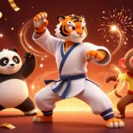 Engaging and vibrant illustration showcasing tỷ lệ kèo nhà cái strategies with dynamic sports betting elements.