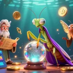 Jouez dans un casino en ligne captivant avec des personnages mythiques et des éléments modernes de crypto-monnaie.