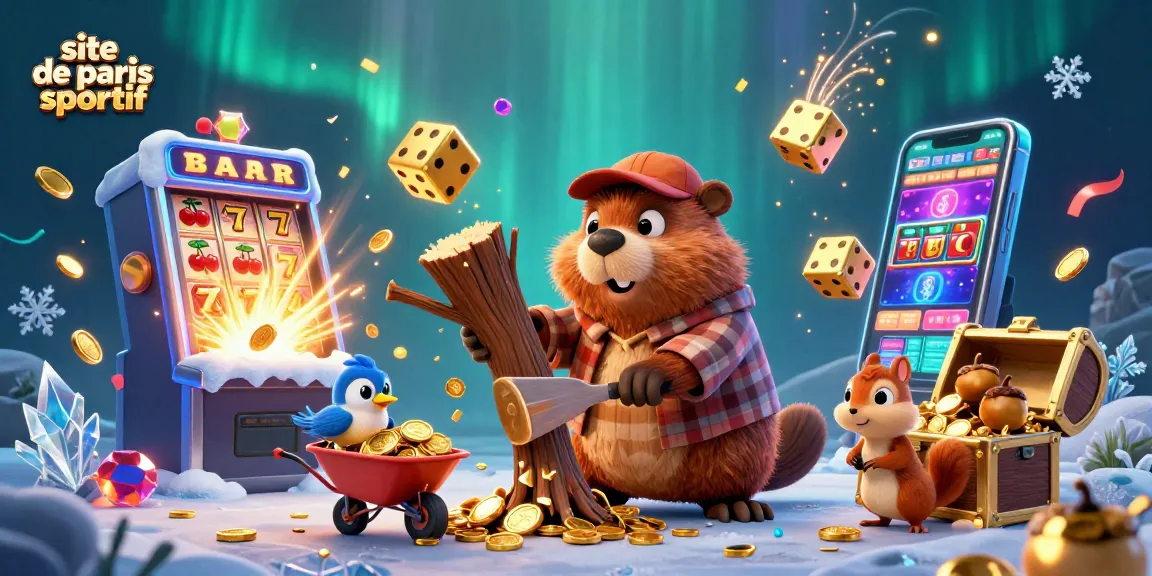 Découvrez des jeux passionnants sur le site de paris sportif avec une scène de casino vibrant et dynamique.
