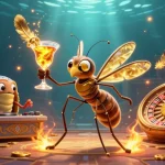 Jouer au casino en ligne avec un mystérieux moustique et un DJ trilobite.