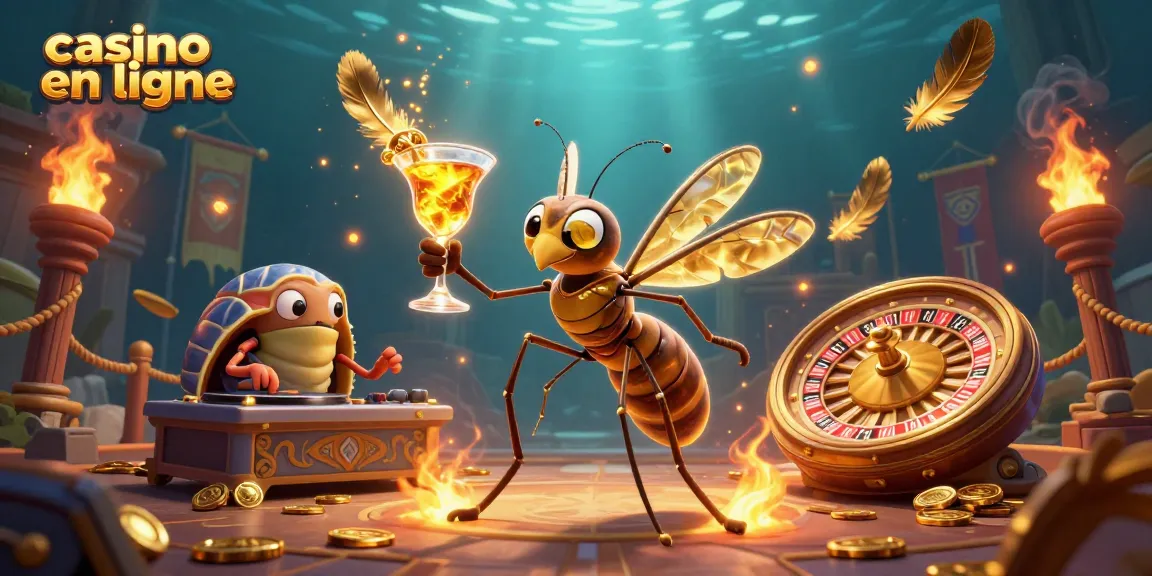 Jouer au casino en ligne avec un mystérieux moustique et un DJ trilobite.