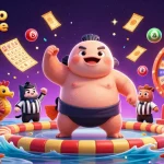 Plongez dans l'univers du casino en ligne avec cette illustration 3D captivante.