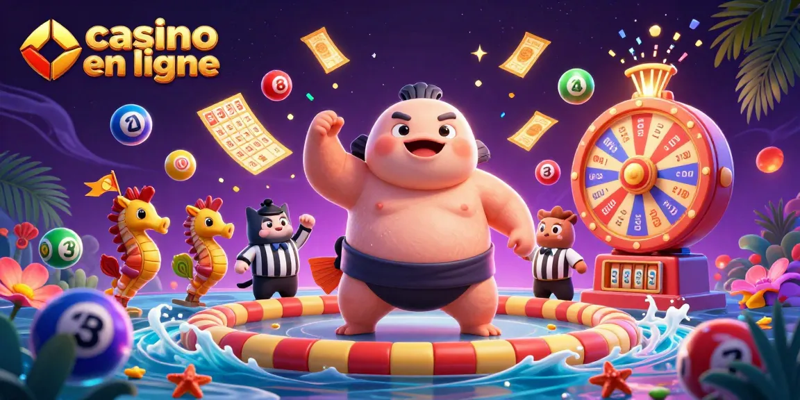 Plongez dans l'univers du casino en ligne avec cette illustration 3D captivante.