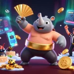 Plongez dans l'univers du casino en ligne avec ce combat épique entre un scarabée rhinocéros et un arbitre grillon.