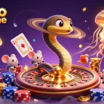 Placez vos paris dans ce casino en ligne avec des personnages spectaculaires et des pièces d'or scintillantes.