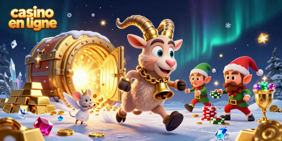 Un casino en ligne festif et horrifique avec Krampus, une souris ange et des elfes voleurs de jetons