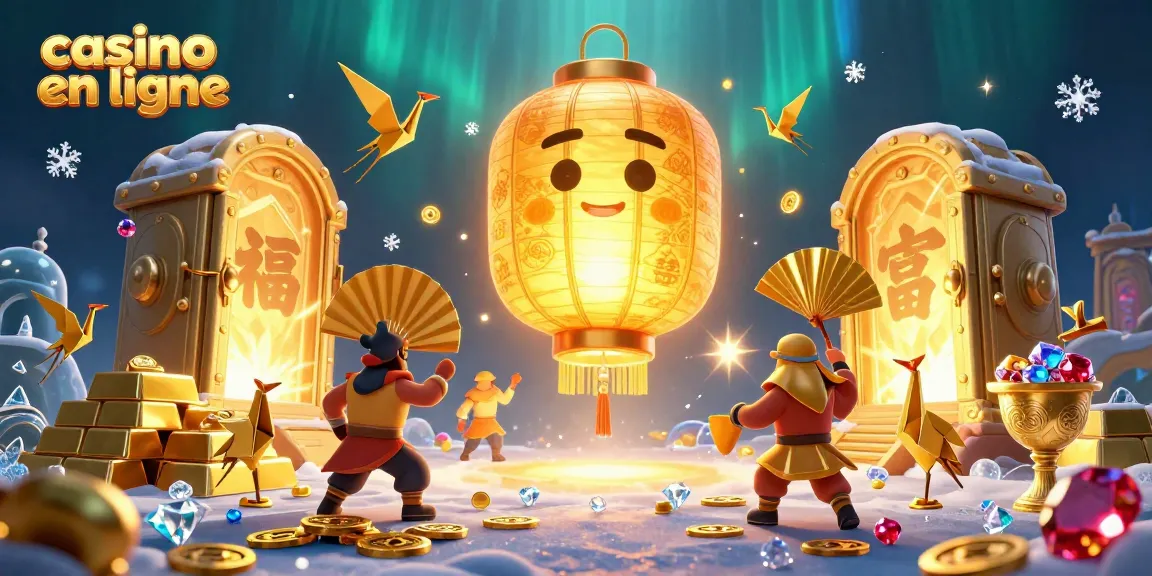 Profitez d'une expérience de jeu au casino en ligne avec des esprits dorés et des trésors captivants.